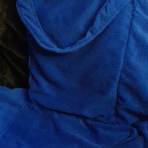 2 in 1 Royal Blue Beach Towel Bag (60x30 in) - Picture 3 of 3